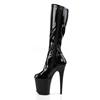 Pleaser - FLAMINGO2000 Plateau Laarzen - Paaldans schoenen - Zwart Product image